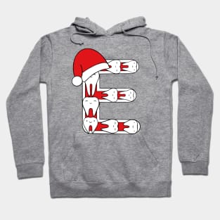 Letter E (Happimola Christmas Alphabet) Hoodie